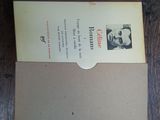 a brown envelope with a picture of a man on it