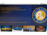 the franklin mint model is displayed in a box with its contents