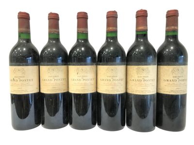 6 bouteilles DAUPHIN DE GRAND PONTET, Saint-Emilion Grand cr…