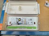 a box with a circuit board inside of it on a table