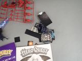 a box of games and other items on a table