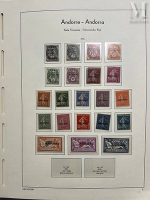 an image of a picture of a collection of stamps on display
