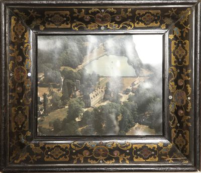 an image of a picture of a picture of a castle in a picture frame