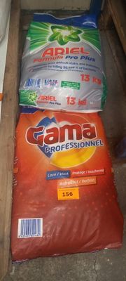 2 Sacs de lessive ARIEL Profesionnel et GAMA Formula Pro + (13 kg et 1 - Photo 1