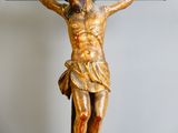 a wooden crucif with a cross on it