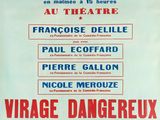 a poster advertising a concert for the french band ' s first tour