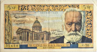 5 NF Victor Hugo2/11/1961, TTB+