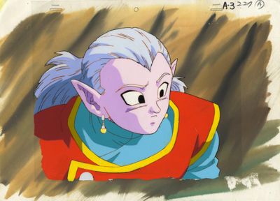 une image représentant un dessin d'un personnage de dessin animé aux cheveux bleus