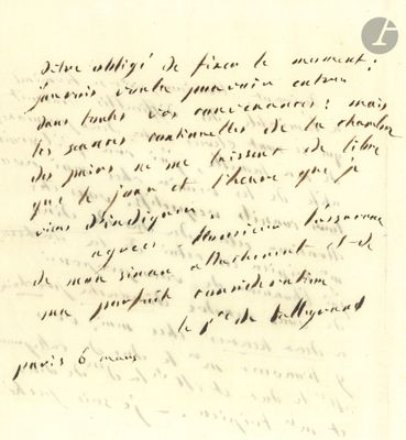 une lettre écrite à l'encre noire sur une feuille de papier