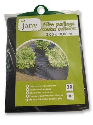 JANY - Film paillage toutes cultures - 2x10m - 30 microns - …