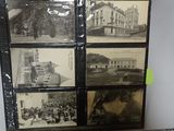 a picture of a black and white photo of people in a room