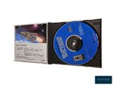 a cd with a picture of a space ship on it