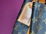 louis vuitton monogram canvas and leather shoulder bag