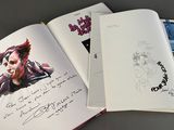 a book with a picture of a man and a woman on it