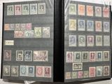 a book with a lot of different stamps on it