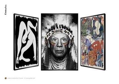 Artiste : Patrick Rubenstein Titre : Picasso n'est pas sot