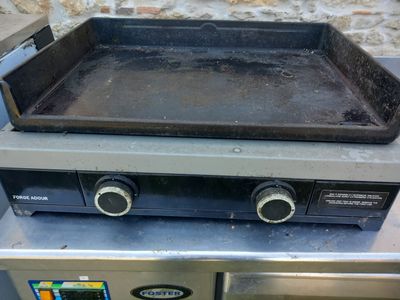 Plancha à gaz Forge Adour - Dim.