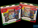 two packs of pokemon trading cards in the packaging