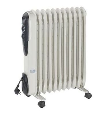 Radiateur Bain d'huile Lumix X Oil Radiator 2000 W Gris.
