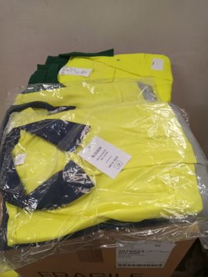 Lot de 85 pièces de vêtements de travail réfléchissants - Bl…