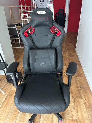 an image of a gaming chair in a living room