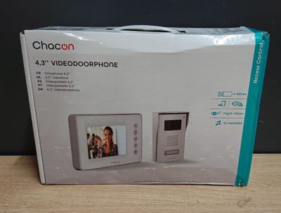Visiophone CHACON 4 fils , écran LCD 4,3" haute résolution a…