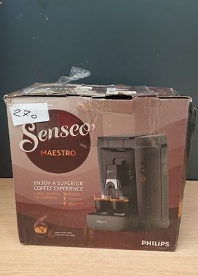 Machine à café PHILIPS SENSEO Maestro CSA260/51 - Gris -reto…