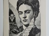 un dessin en noir et blanc représentant une femme portant un turban