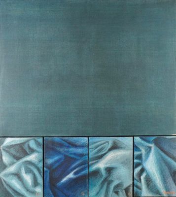 Jacques JOOS (1945-2021), "Composition", technique mixte sur…
