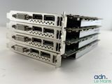 several different types of computers are stacked on top of each other