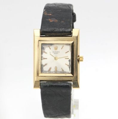 ROLEX Ref. 9578 Montre homme en or jaune 750/1000 (18K). Ann…