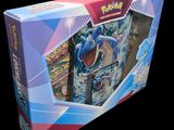 a box with a picture of a pokemon figure inside of it