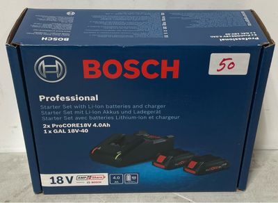 un coffret contenant un chargeur de batterie sans fil Bosch Professional