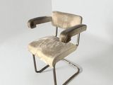 an image of a chair in a white room