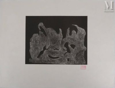 une image d'un dessin en noir et blanc d'un homme et d'une femme