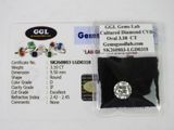 une carte sur laquelle figure l'image d'un diamant