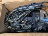 a cardboard box with a bunch of wires in it
