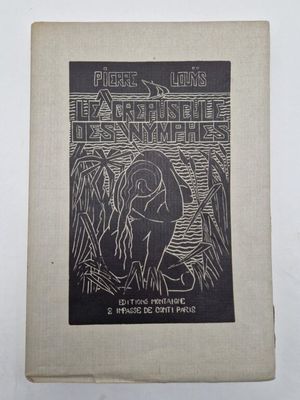 an old book with a drawing of a gorilla on it ' s cover