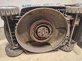 a tire that is sitting on top of a truck