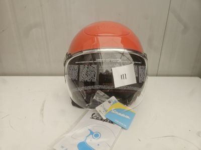 a helmet that is sitting on a table