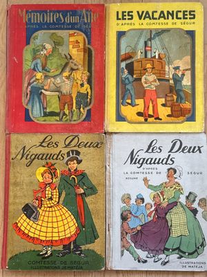 Anciens livres pour enfants, la Comtesse de Ségur