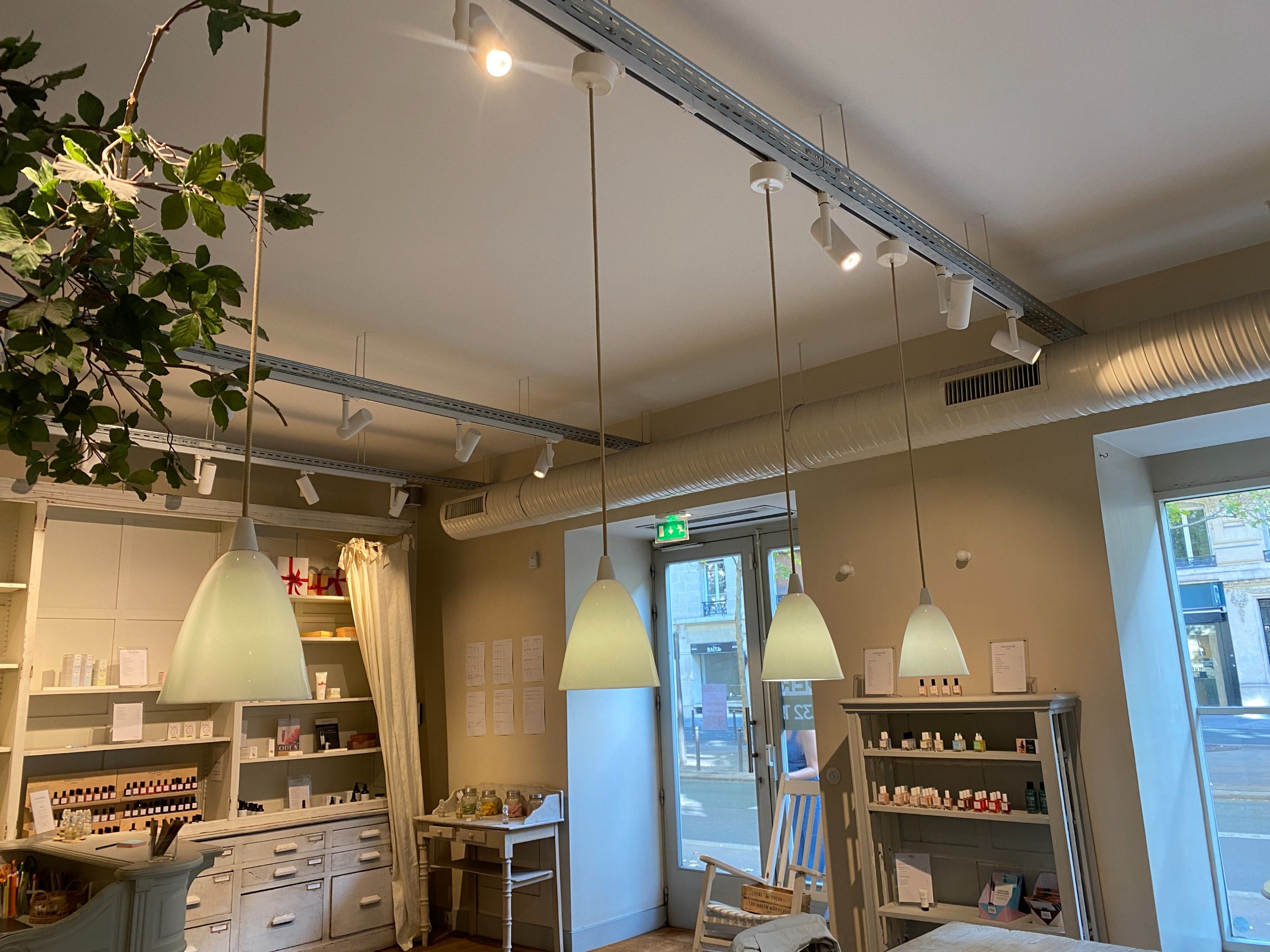 Ensemble de luminaires comprenant :