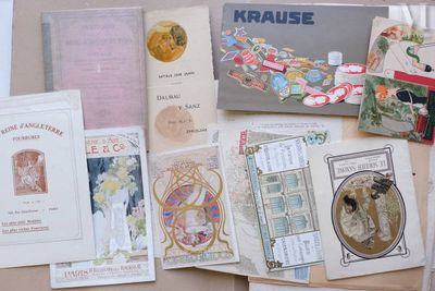 many different types of books on the table