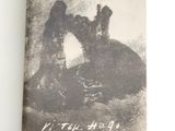 an open book with a picture of a man and a woman on it