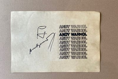 Andy Warhol (1927-1987) Sans-titre, circa 1989