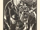 an image of a black and white drawing of a man and a woman