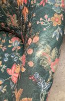 Un fauteuil cabriolet, structure bois, recouvert d’un tissu … (photo 6)
