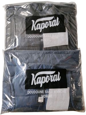 Lot de 2 doudounes sans manche KAPORAL Ugolin taille M de co… - Photo 1