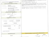 a close up of a document with a barcode on it