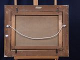 a picture of an easel with a painting on it